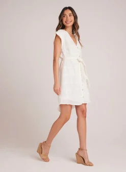Bella Dahl Belted Cap Sleeve Dress - - Short Dresses