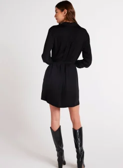 Bella Dahl Belted Pullover Shirt Dress - - Short Dresses