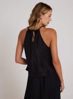 Bella Dahl Bias Halter Top - - Sleeveless