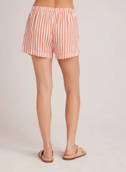 Bella Dahl Boxer Short - Sunset Blaze Stripe- Shorts