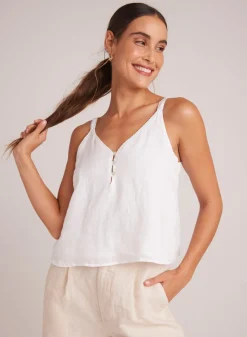 Bella Dahl Button Front Cami - - Sleeveless