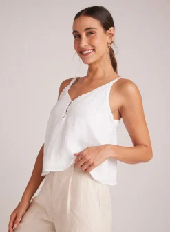 Bella Dahl Button Front Cami - - Sleeveless