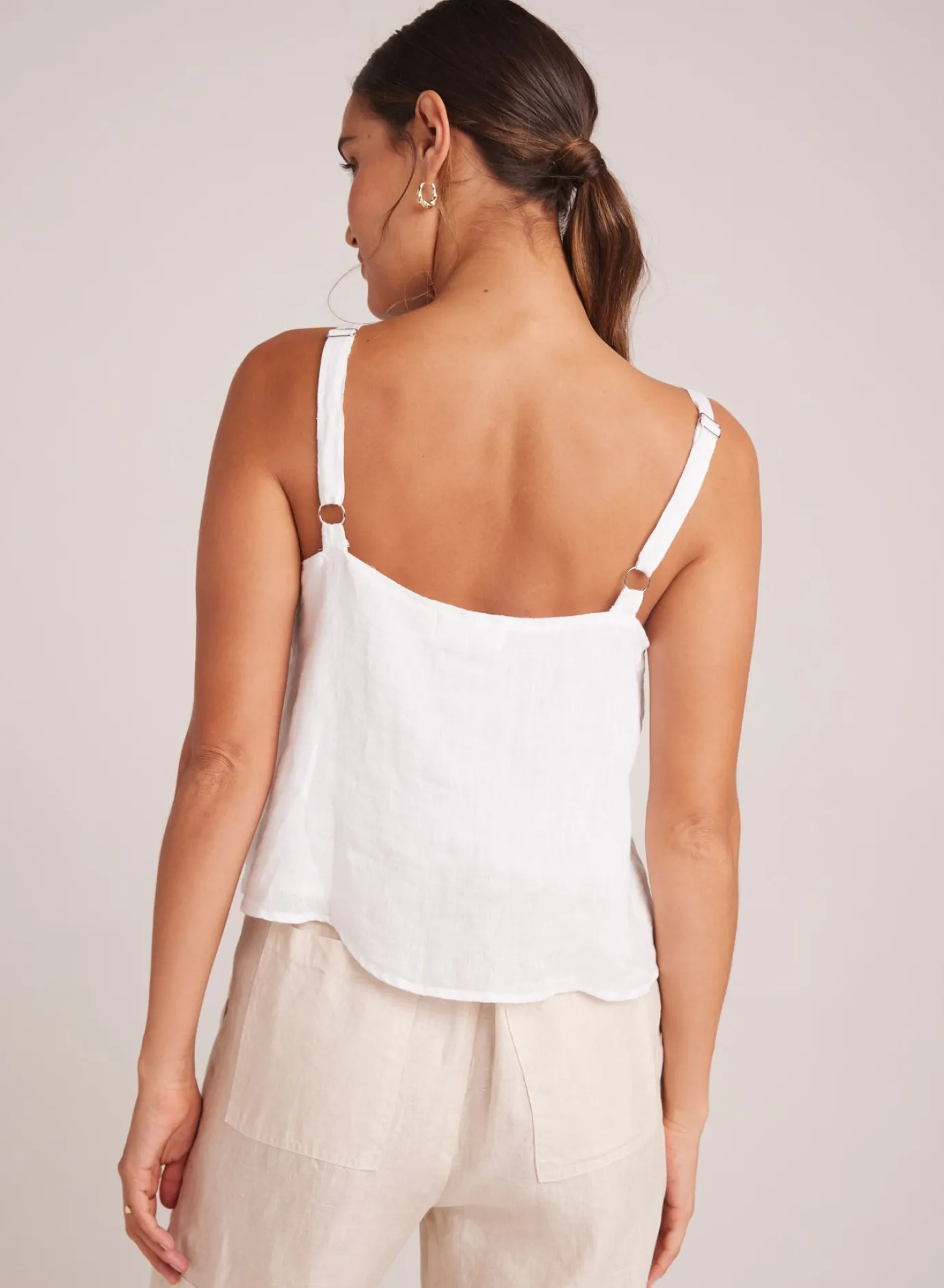 Bella Dahl Button Front Cami - - Sleeveless