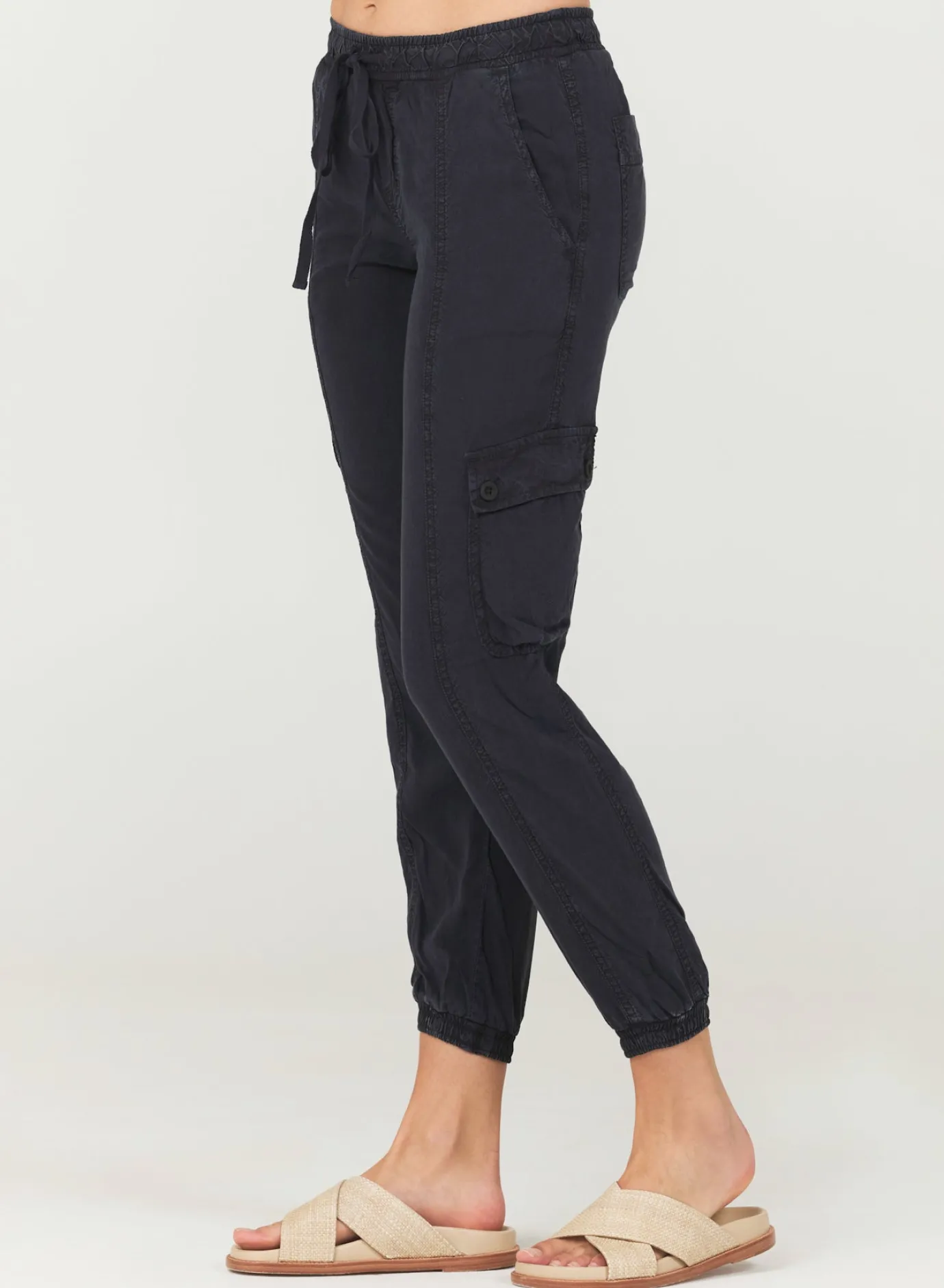 Bella Dahl Cargo Track Pants - - Essentials Bottoms