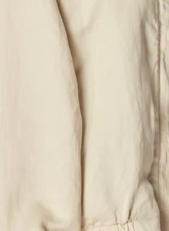 Bella Dahl Chloe Clean Bomber Jacket - Soft Pearl- Outerwear