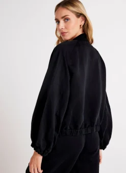 Bella Dahl Chloe Clean Bomber Jacket - - Outerwear