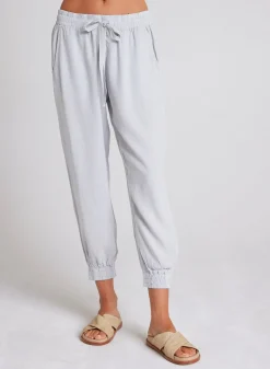 Bella Dahl Easy Drawstring Jogger - Foggy Sky- Essentials Bottoms