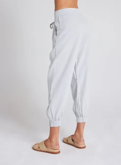 Bella Dahl Easy Drawstring Jogger - Foggy Sky- Joggers