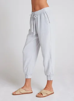 Bella Dahl Easy Drawstring Jogger - Foggy Sky- Joggers
