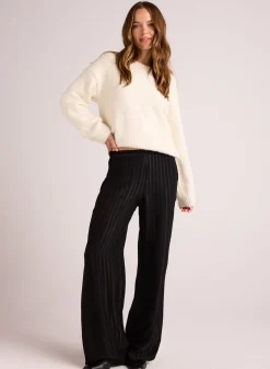 Bella Dahl Elastic Back Wide Leg Pant - - Pants