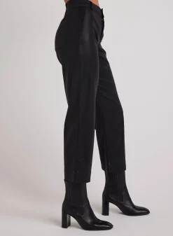 Bella Dahl Faux Leather Saige Wide Leg Crop - - Pants