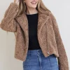 Bella Dahl Felton Teddy Moto Jacket - - Outerwear