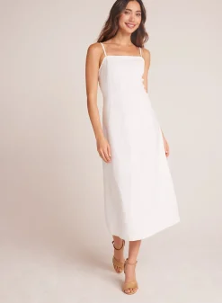 Bella Dahl Fitted Cami Midi Dress - - Long Dresses