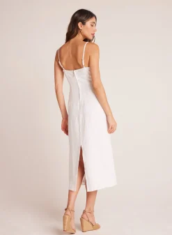 Bella Dahl Fitted Cami Midi Dress - - Long Dresses