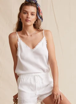 Bella Dahl Frayed Hem Pocket Short - - Shorts