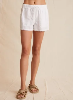 Bella Dahl Frayed Hem Pocket Short - - Shorts