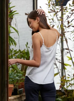 Bella Dahl Frayed Tencel Cami - - Essentials Tops