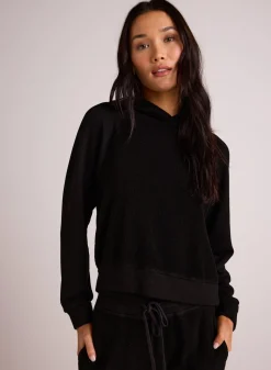 Bella Dahl French Terry Raglan Hoodie Sweatshirt - - Sweaters