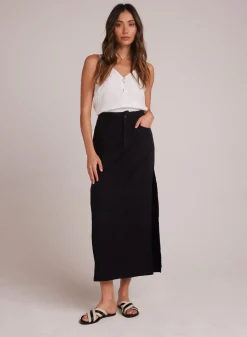 Bella Dahl Indigo Side Slit Skirt - - Skirts