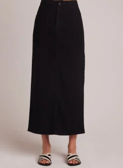Bella Dahl Indigo Side Slit Skirt - - Skirts