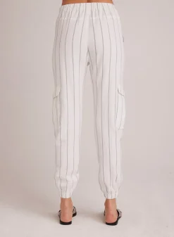 Bella Dahl Isla Pleated Jogger - Mala Beach Stripe- Pants