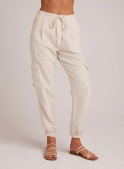 Bella Dahl Isla Pleated Jogger - Seashell Sand- Pants
