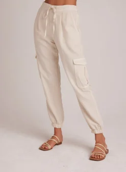 Bella Dahl Isla Pleated Jogger - Seashell Sand- Pants