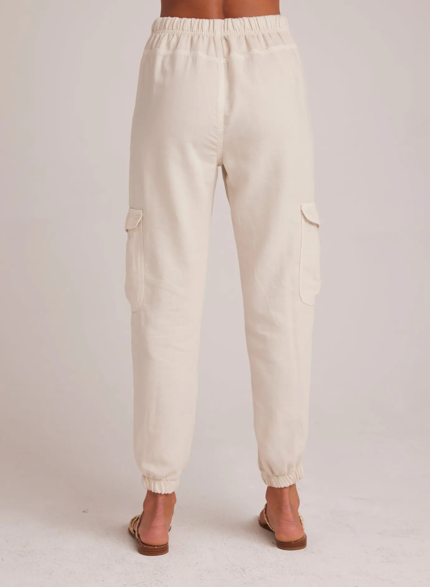Bella Dahl Isla Pleated Jogger - Seashell Sand- Joggers