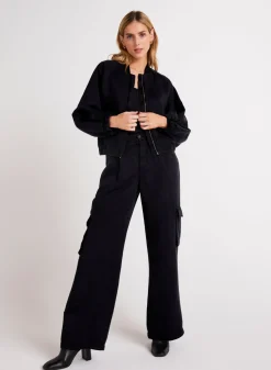 Bella Dahl Jules Pleated Wide Leg - - Pants