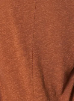 Bella Dahl Long Sleeve Crew Tee - Twilight Gold- Long Sleeve