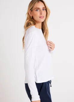 Bella Dahl Long Sleeve Crew Tee - - Seasonal Essentials