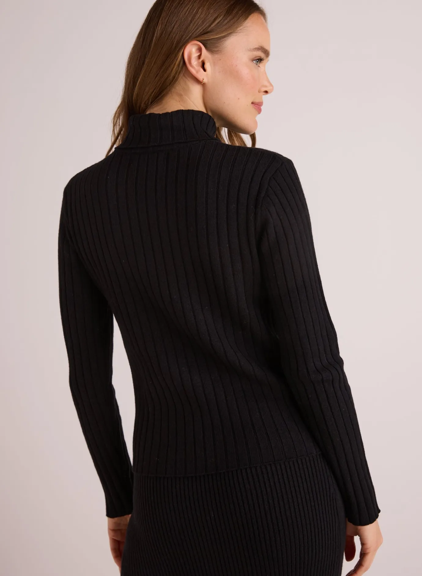 Bella Dahl Long Sleeve Turtleneck Sweater - - Sweaters