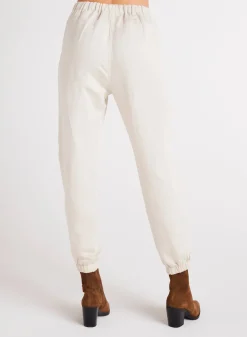 Bella Dahl Luna Pleat Front Jogger - Soft Pearl- Pants