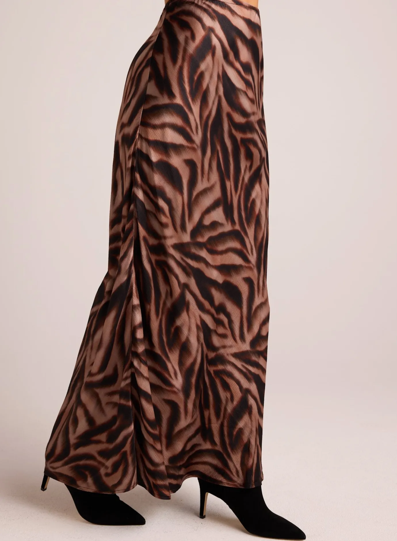 Bella Dahl Maxi Bias Skirt - Hazy Woodland Print- Skirts