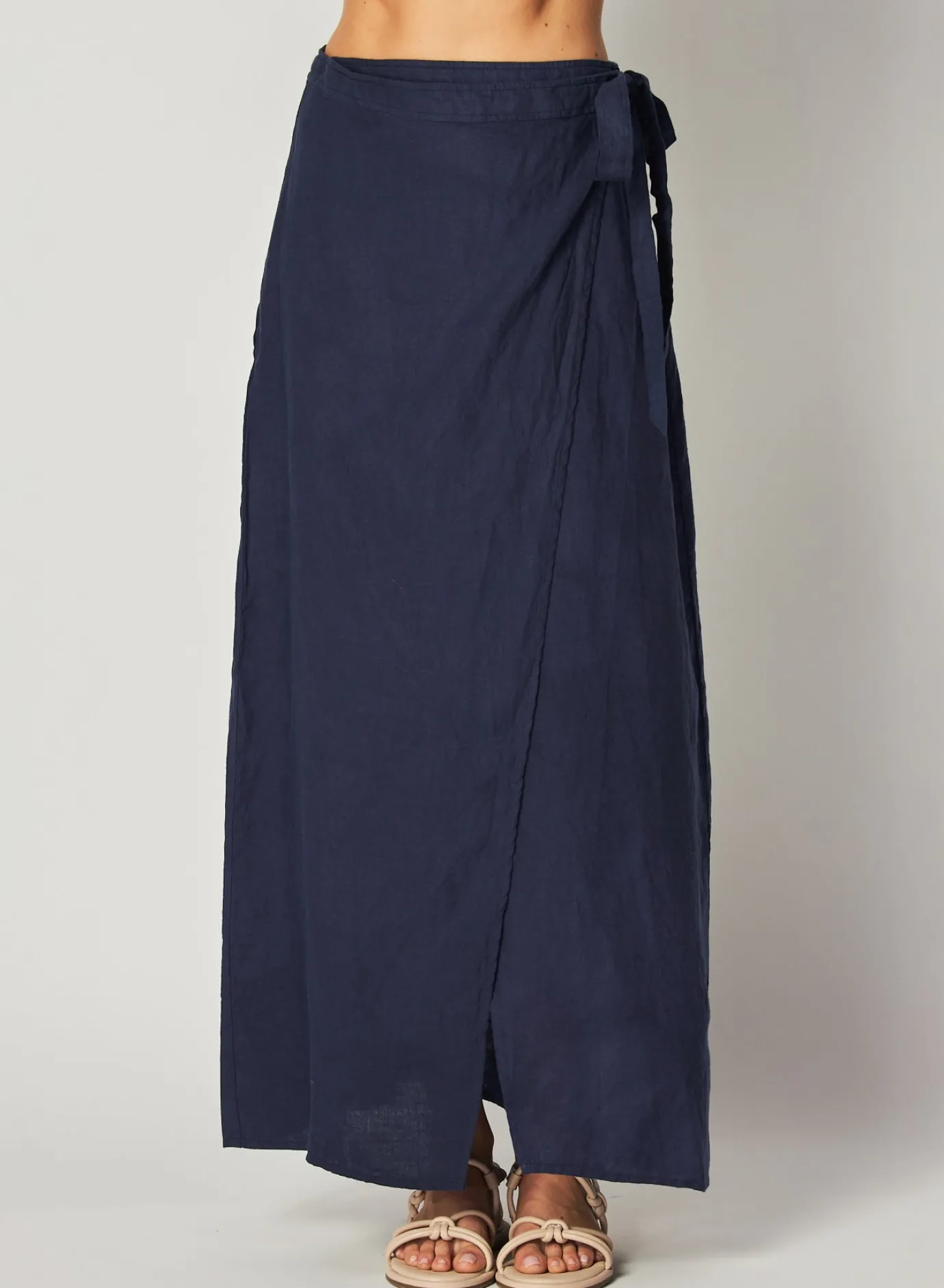 Bella Dahl Maxi Wrap Skirt - Brazilian Navy- Skirts