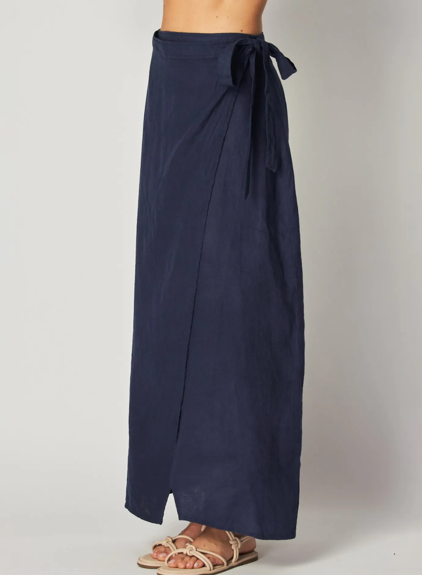 Bella Dahl Maxi Wrap Skirt - Brazilian Navy- Skirts