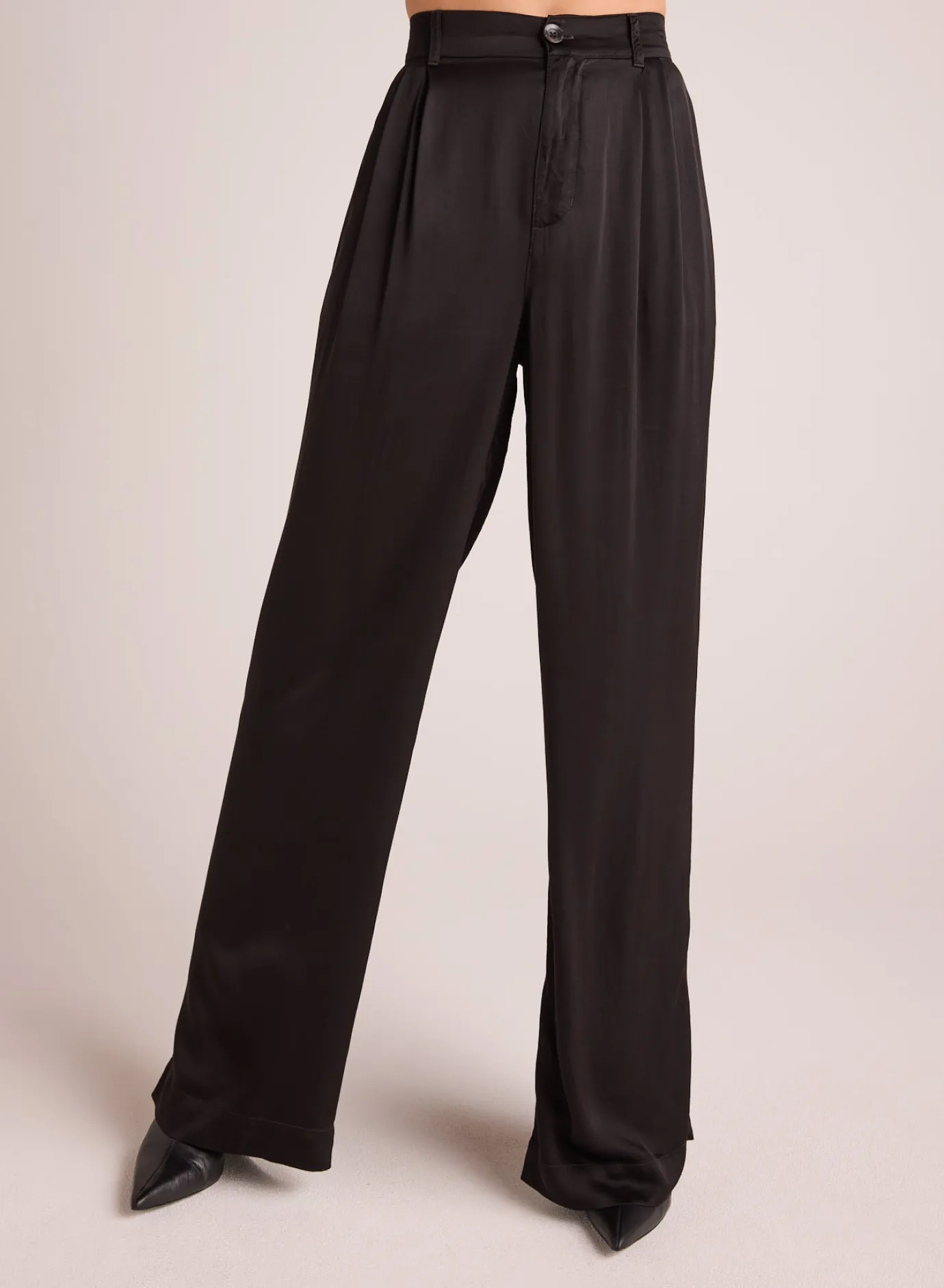Bella Dahl Pleated Wide Leg Trouser - - Pants