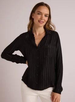 Bella Dahl Pocket Button Down - - Long Sleeve