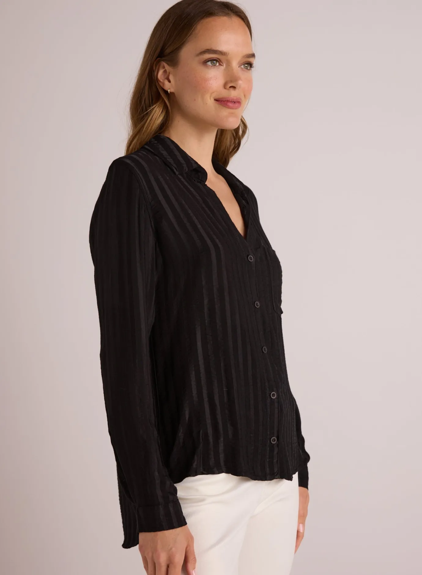 Bella Dahl Pocket Button Down - - Long Sleeve