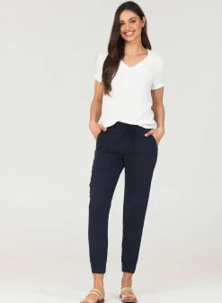 Bella Dahl Pocket Jogger - Endless Sea- Essentials Bottoms