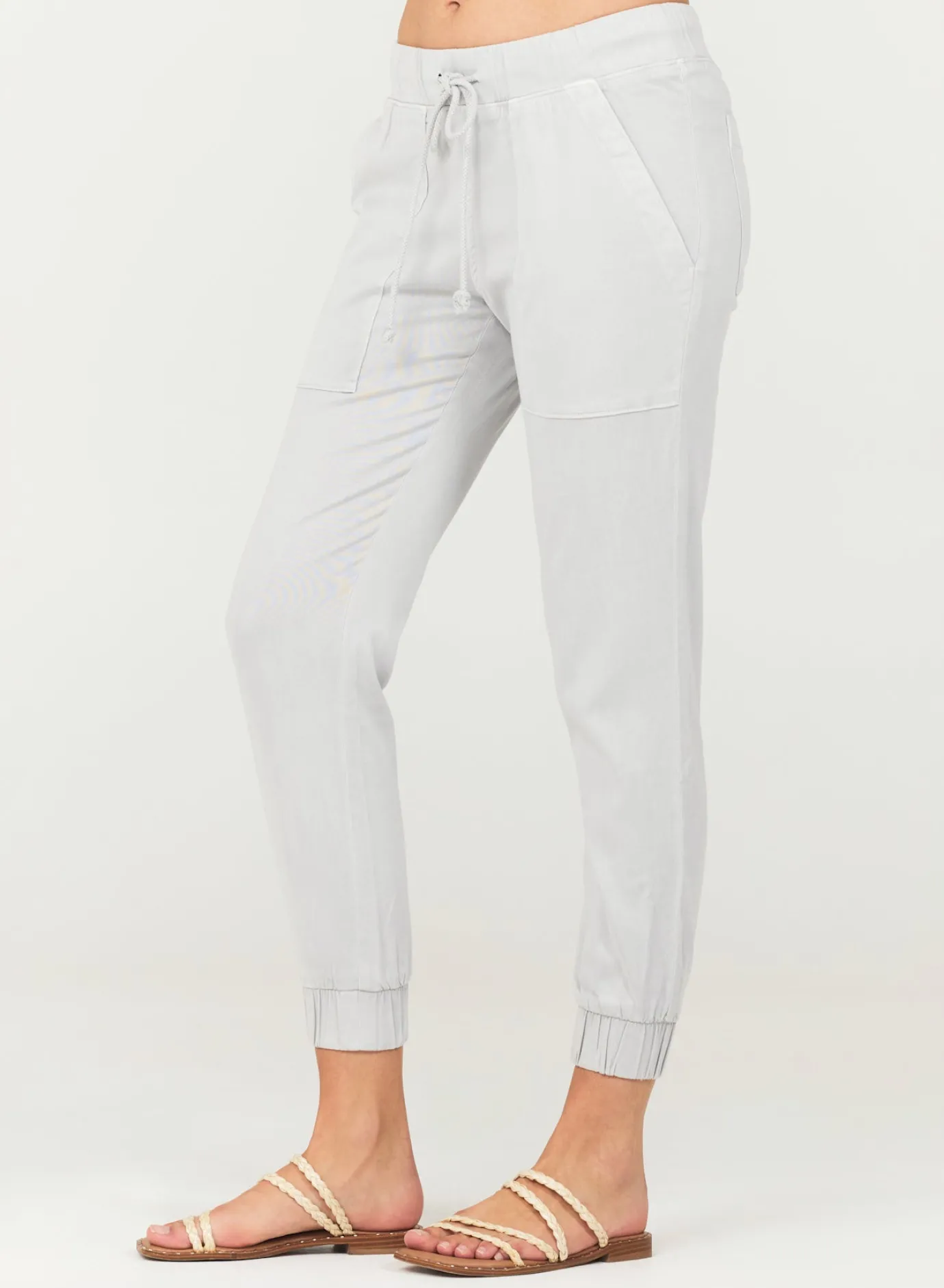 Bella Dahl Pocket Jogger - Foggy Sky- Joggers
