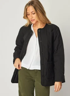 Bella Dahl Quilted Jacket - - Outerwear