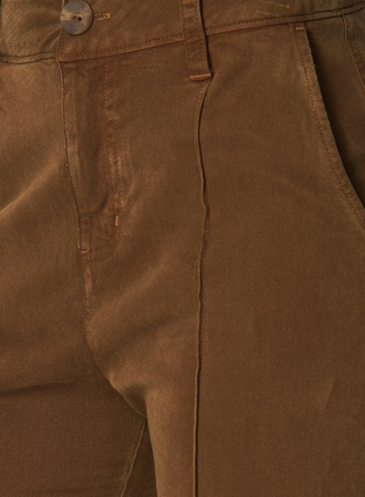 Bella Dahl Ryder Pintuck Wide Leg - Olive Spice- Pants