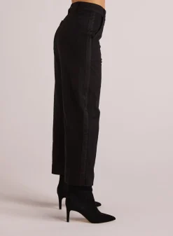 Bella Dahl Saige Tux Stripe Crop - - Pants