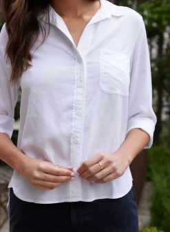 Bella Dahl Shirt Tail Button Down - - Essentials Tops