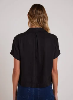Bella Dahl Short Sleeve Flowy Button Down - - Button Down