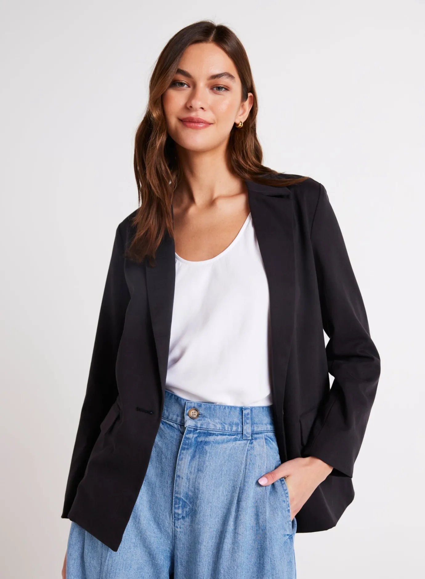 Bella Dahl Single Breasted Blazer - - Outerwear
