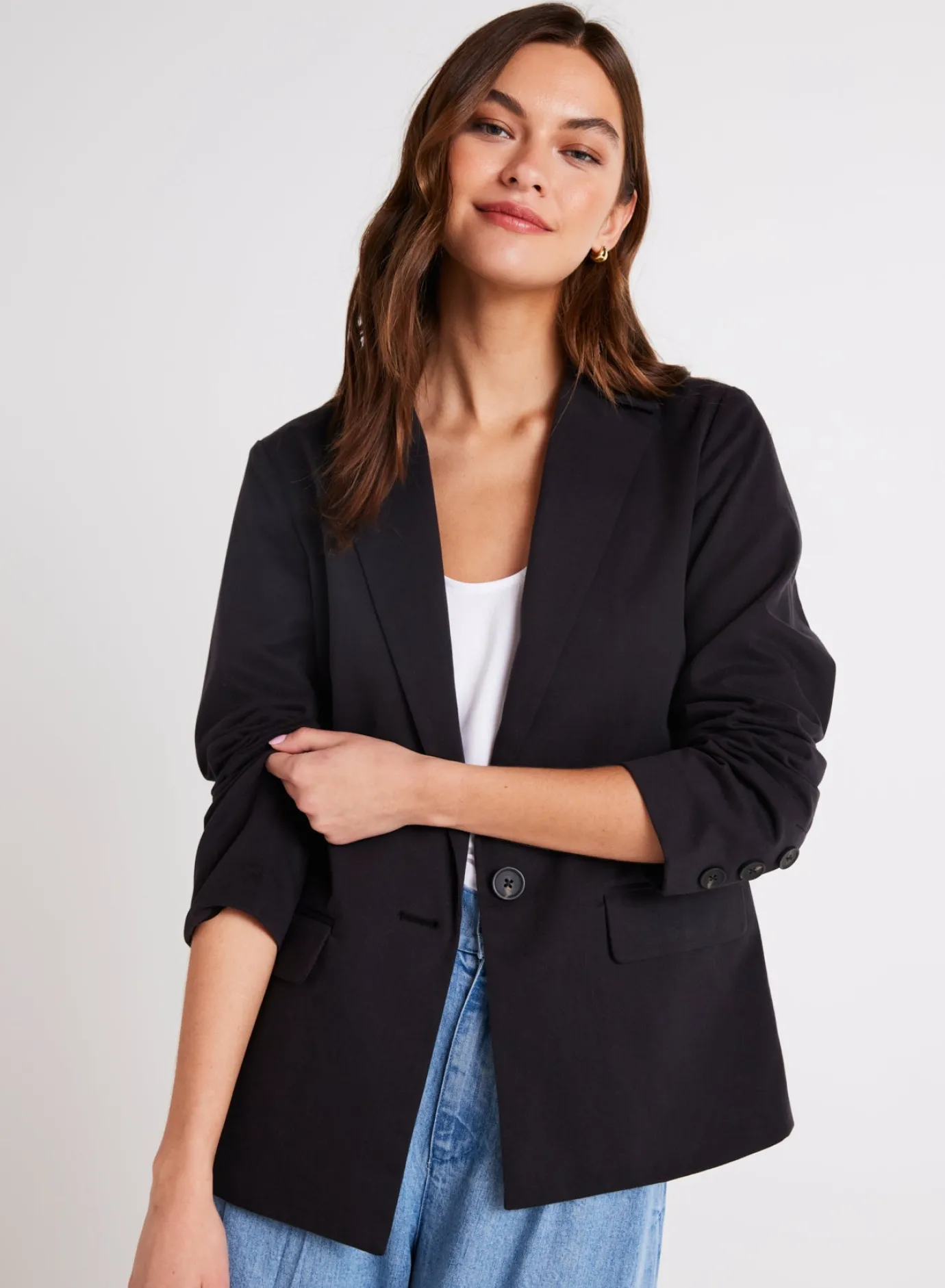 Bella Dahl Single Breasted Blazer - - Outerwear