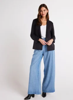 Bella Dahl Single Breasted Blazer - - Seasonal Essentials