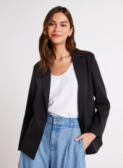 Bella Dahl Single Breasted Blazer - - Seasonal Essentials